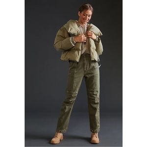 Anthropology Blue Revival Utility Pants, Size 24